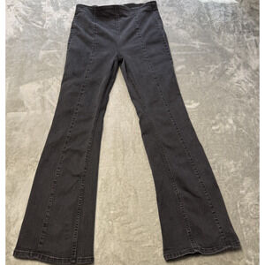 Free People Black Flare & Wide Leg Jeans